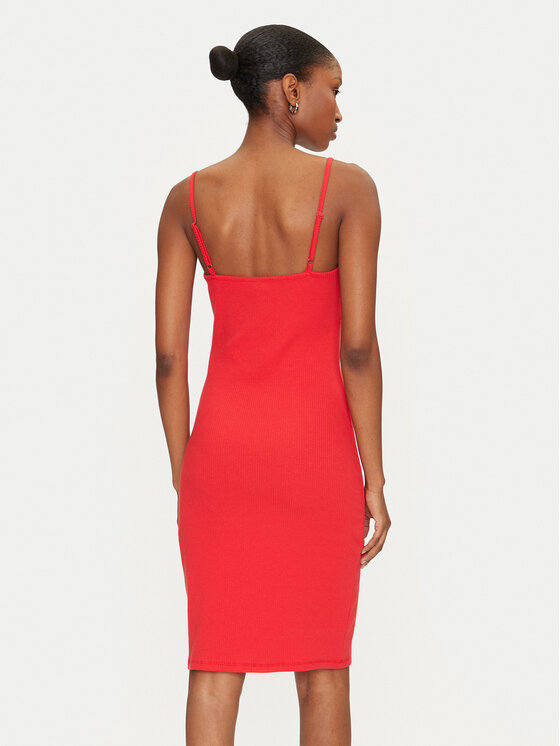 ONLY ONLY Nyári ruha Janna 15343601 Piros Slim Fit