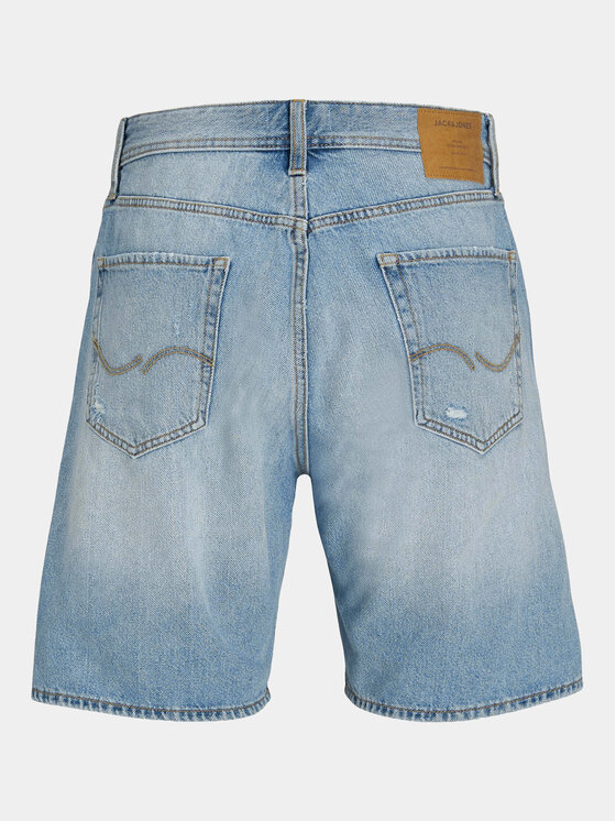 Jack&Jones Jack&Jones Kratke traperice Jjitony 12252653 Plava Loose Fit