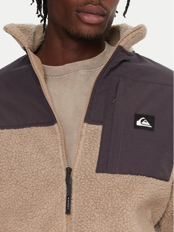 Quiksilver Quiksilver Fleecejacke Shallow Water EQYPF03076 Beige Regular Fit