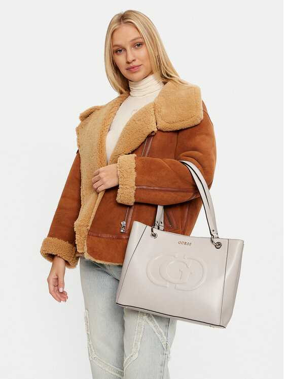 Guess Guess Handtasche HWEVG9 51325 Écru