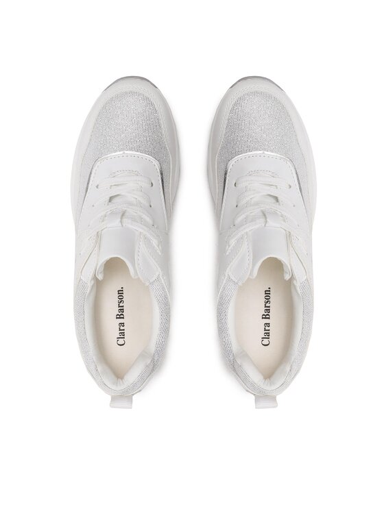 Clara Barson Clara Barson Sneakersy WS212-01 Biela