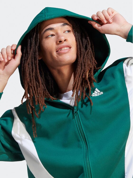 adidas adidas Анцуг Sportswear Fleece IJ6068 Зелен Regular Fit