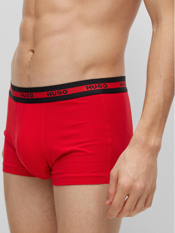 HUGO Hugo Set di 3 boxer 50492375 Multicolore
