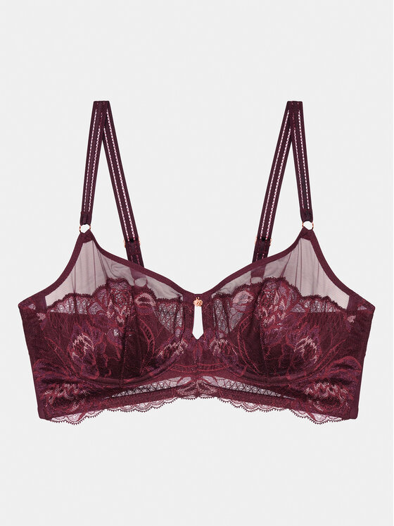 Triumph Triumph Бюстгальтер з підкладкою Wild Peony Florale W01 10215982 Бордовий