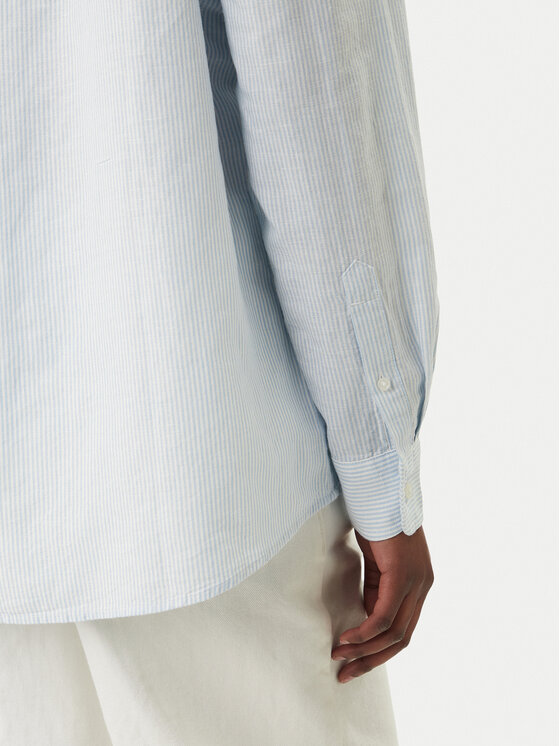 Tommy Jeans Tommy Jeans Košulja DW0DW22209 Svijetloplava Relaxed Fit