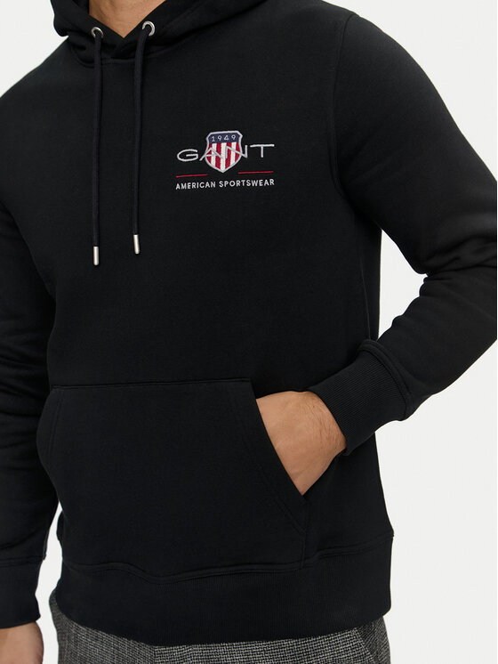 Gant Gant Jopa Medium Archive Shield 2047084 Črna Regular Fit