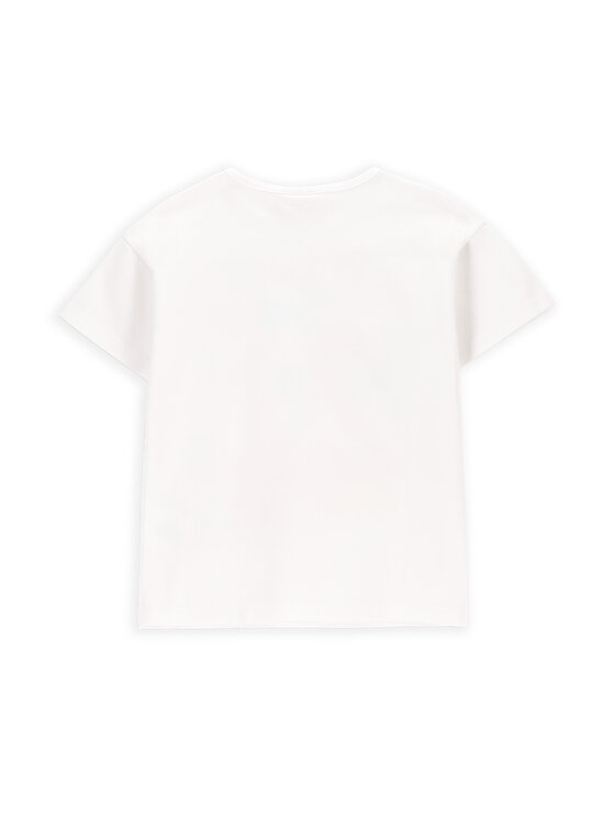 Coccodrillo Coccodrillo Tričko WC5143202HGK Biela Regular Fit