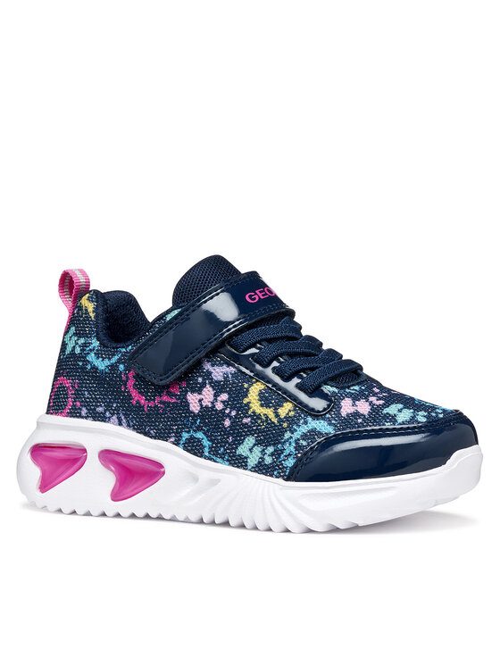 Geox Geox Sneakersy J Assister Girl J45E9B 0GFHH C4356 M Granatowy
