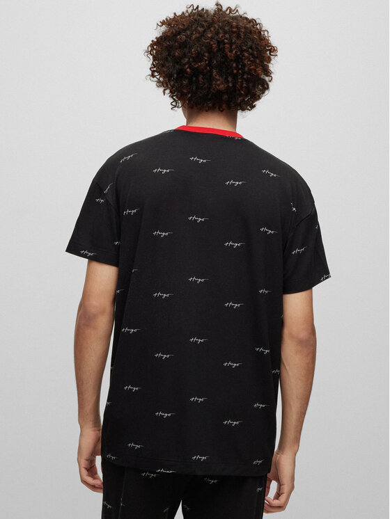 HUGO Hugo Spavaćiće 50490231 Crna Relaxed Fit