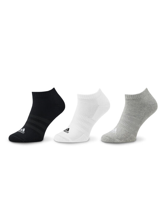 adidas adidas Șosete joase Cushioned Low-Cut Socks 3 Pairs IC1333 Gri