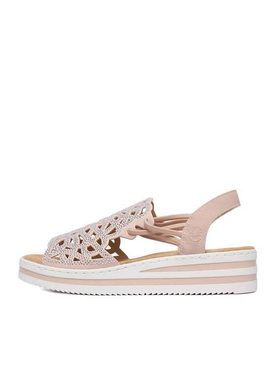 Rieker Rieker Sandalen CEO-V0241-31 Hellrosa