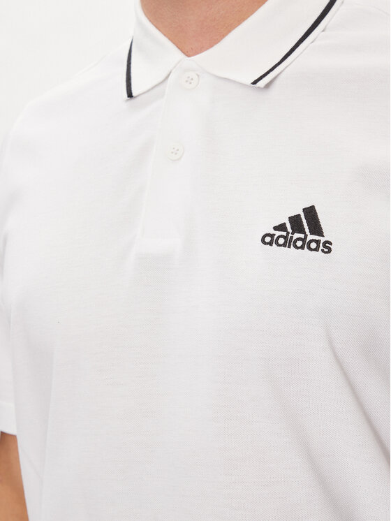 adidas adidas Polokošeľa Essentials Piqué Small Logo Polo Shirt IC9315 Biela Regular Fit