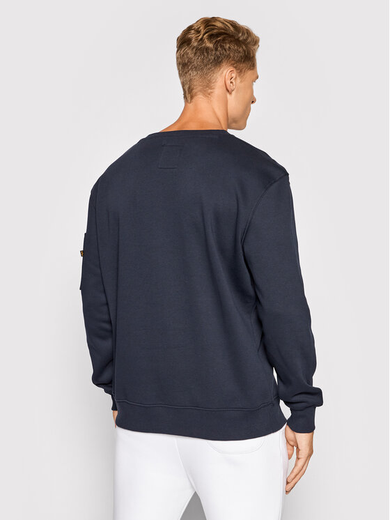 Alpha Industries Alpha Industries Bluza Nasa Reflective 178309 Granatowy Regular Fit