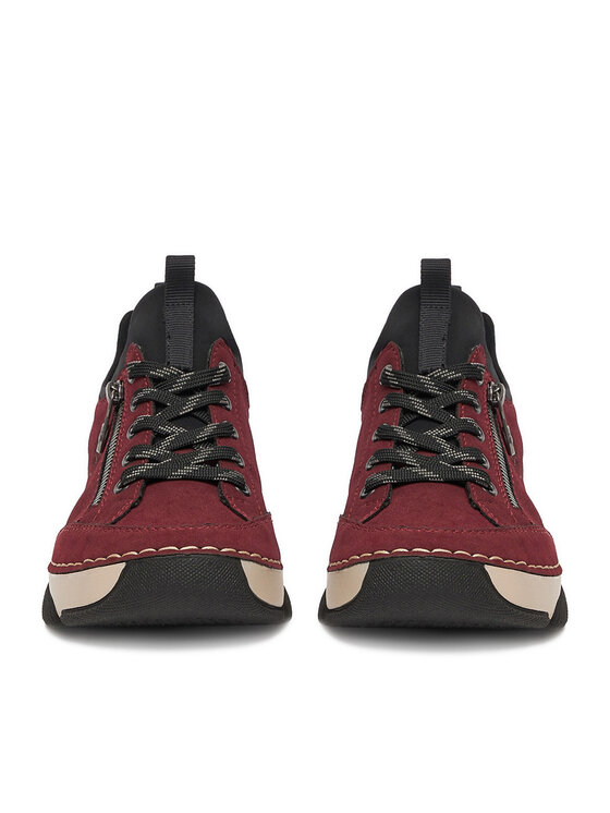 Rieker Rieker Superge 45973-36 Bordo rdeča