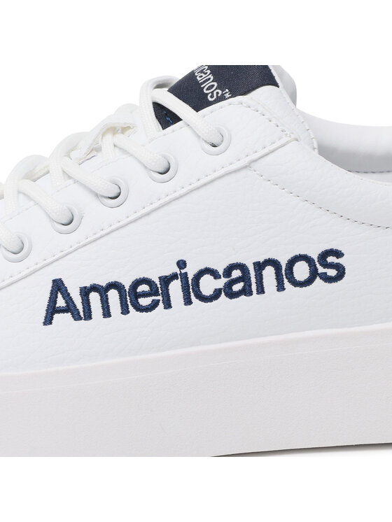 Americanos Americanos Sneakersy WPRS-20210506 Biały