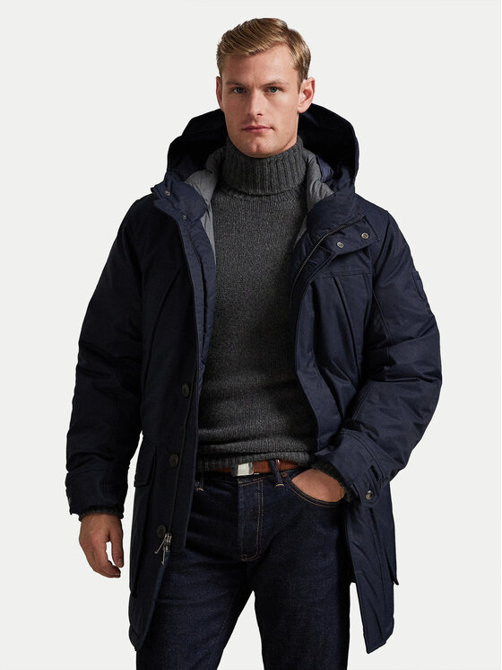 Polo Ralph Lauren Polo Ralph Lauren Vatovaná bunda 710968114001 Tmavomodrá Regular Fit