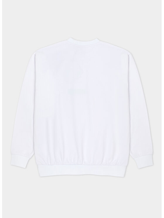 Pako Lorente Pako Lorente Bluza C22SF-2B-00 Biały Oversize
