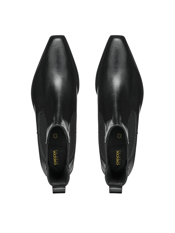 Geox Geox Botine D Texica D46MYA 043NH C9999 Negru