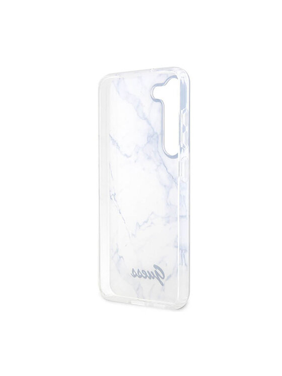 Guess Guess Etui na telefon Marble Collection Biały
