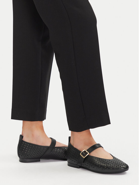 Clarks Clarks Pusbačiai Fawna Jane 26181229 Juoda