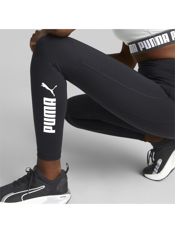 Puma Puma Legginsy 522419 Czarny Regular Fit