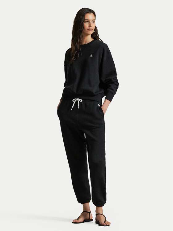 Polo Ralph Lauren Polo Ralph Lauren Spodnji del trenirke 211971700003 Črna Tapered Fit