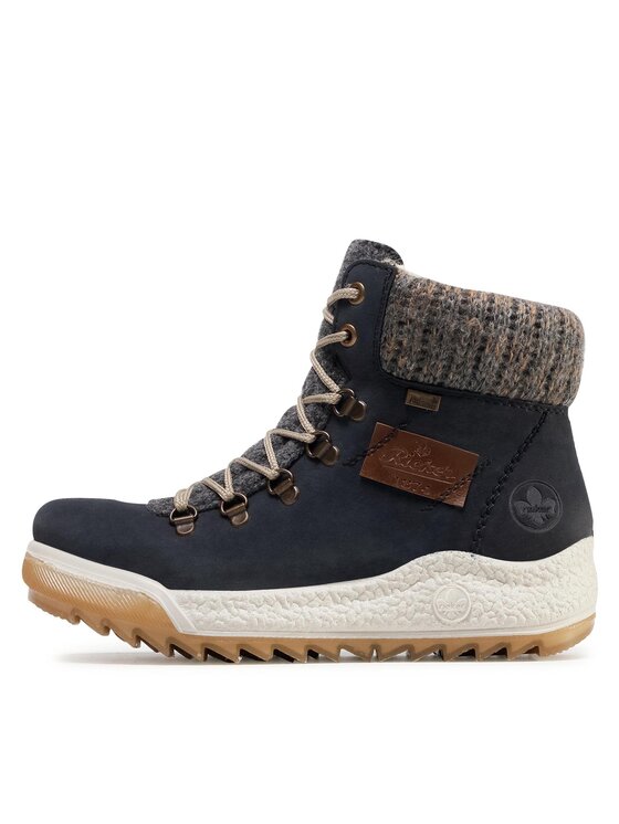 Rieker Rieker Schnürschuhe Y4730-14 Dunkelblau