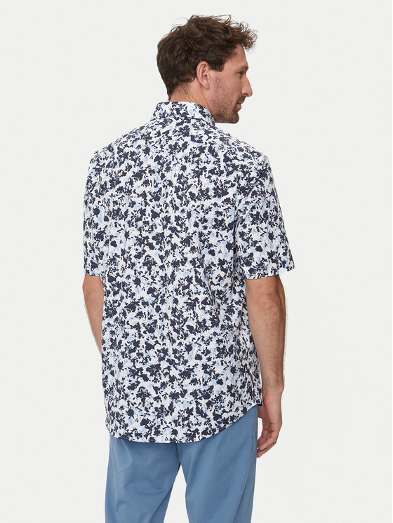 BOSS Boss Koszula H-Joe-Kent-Sh-C1-242 50512841 Niebieski Regular Fit