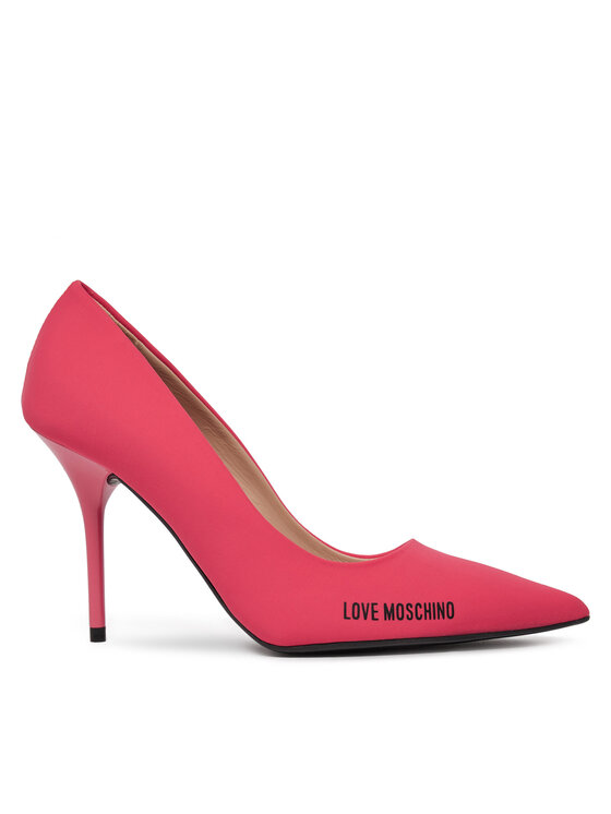 Pantofi cu toc subțire LOVE MOSCHINO JA10089G1MIM0502 Coral