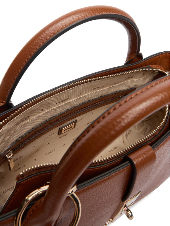 Guess Guess Дамска чанта Brooke HWBG98 97060 Кафяв