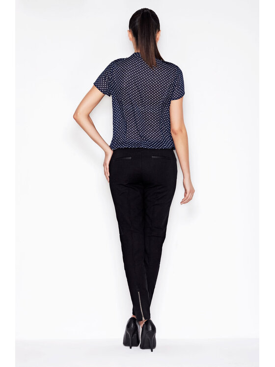 Awama Awama Koszula A071 Granatowy Basic Fit
