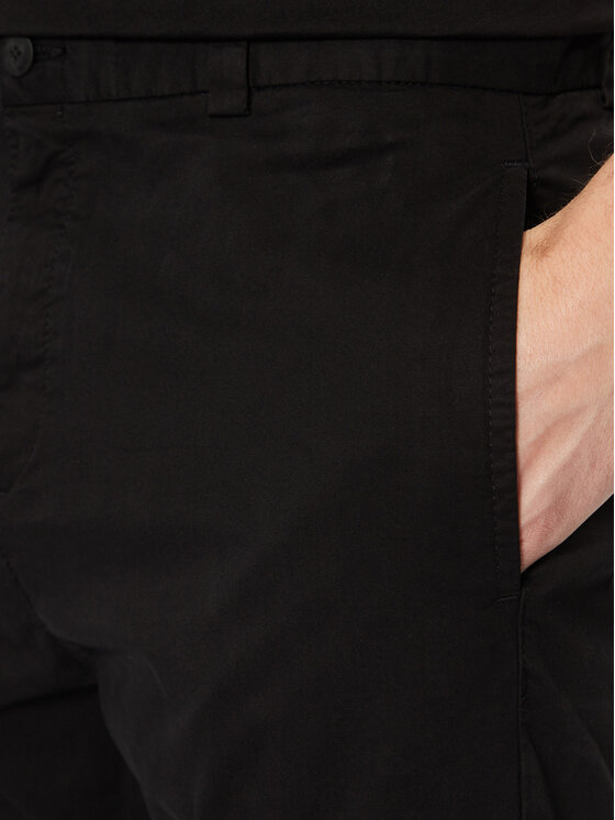 HUGO HUGO Chinos 50530886 Fekete Slim Fit