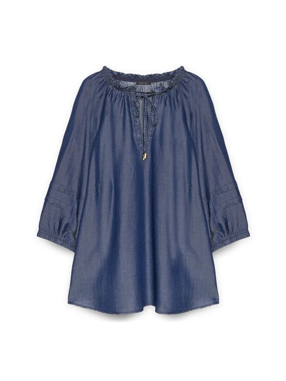Fiorella Rubino Fiorella Rubino Blusa 2761T002254N034 Blu A-Line Fit