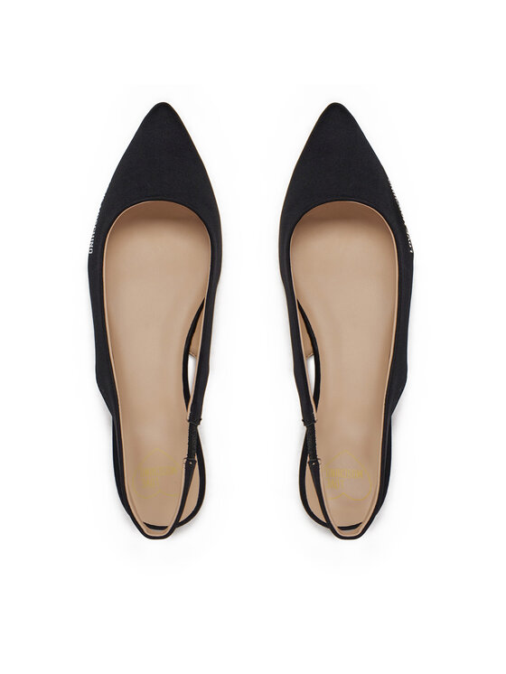 LOVE MOSCHINO LOVE MOSCHINO Balerina JA11021G1MIM0000 Fekete