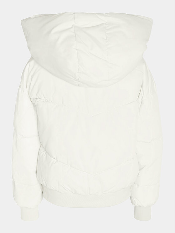 Noisy May Noisy May Winterjacke 27026539 Écru Regular Fit