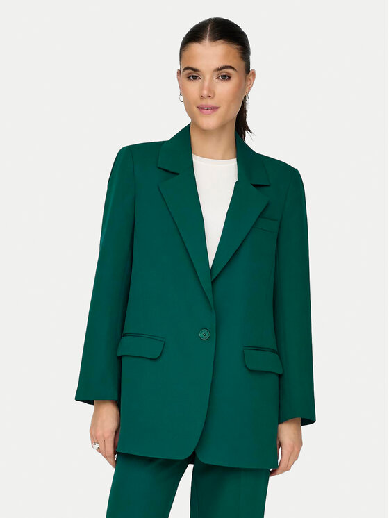 ONLY ONLY Zakó Lana-Berry 15245698 Zöld Oversize