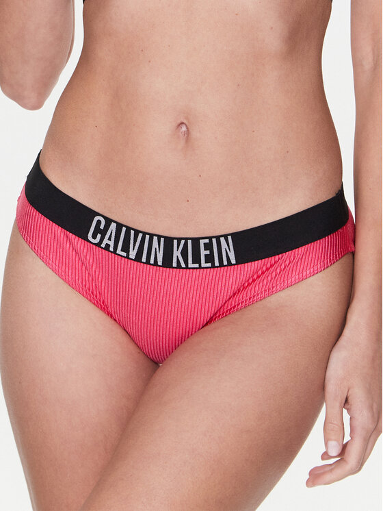 Calvin Klein Swimwear Bikini partea de jos KW0KW01986 Roz