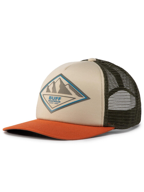 Buff Kapa S šiltom Trucker Cap Eucalyptus Nut 117248.305.10.00 Bež