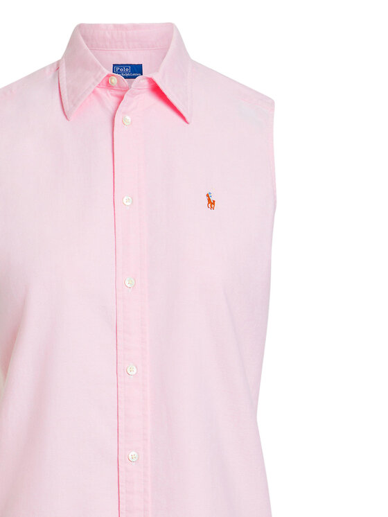 Polo Ralph Lauren Polo Ralph Lauren Marškiniai 211968896003 Rožinė Classic Fit