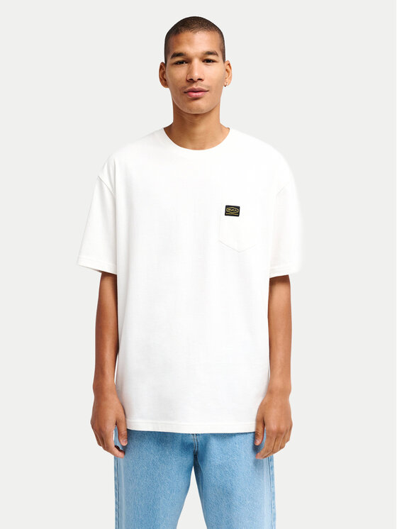 RVCA RVCA Тишърт Americana Pocket EVYZT00127 Бял Relaxed Fit