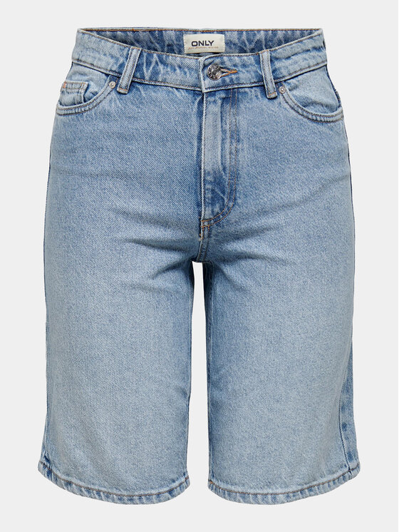 ONLY ONLY Jeans kratke hlače Sonny 15256709 Modra Regular Fit