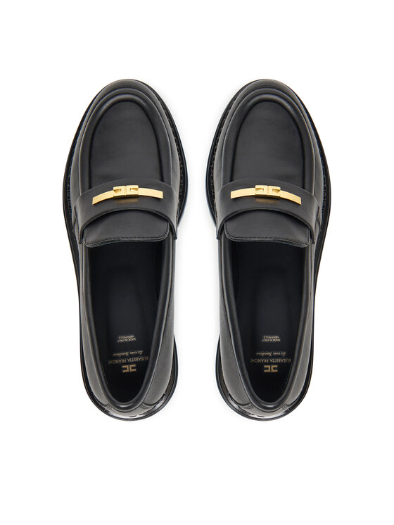 Elisabetta Franchi Elisabetta Franchi Loafers Low Cut Shoe F4A4-E0397-1251 Μαύρο