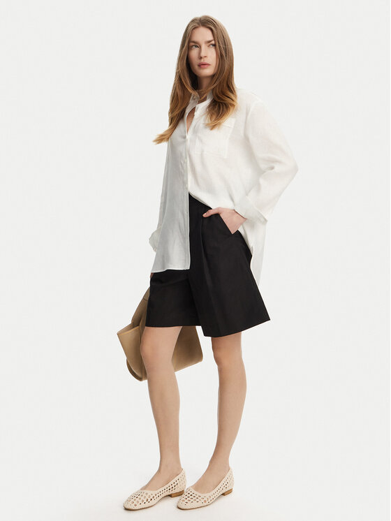 Weekend Max Mara Weekend Max Mara Бермуди Ecuba 2515141032 Чорний Regular Fit