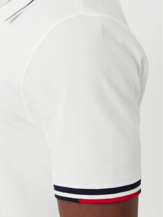 Beverly Hills Polo Club Beverly Hills Polo Club Tricou polo P-SS26M-P2525 Alb Regular Fit