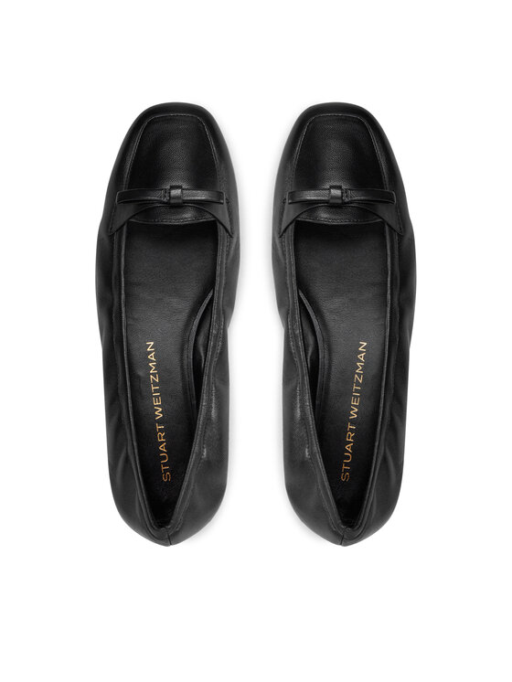 Stuart Weitzman Stuart Weitzman Baleriny Tully Loafer SI484 Czarny