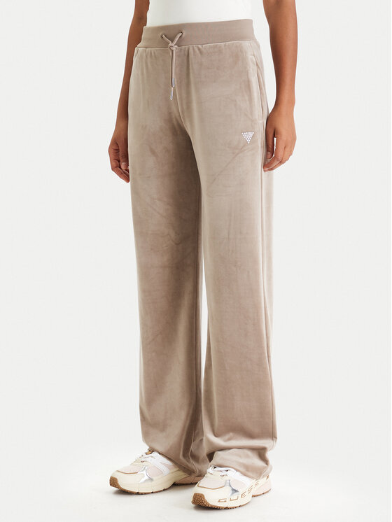 Guess Guess Jogginghose V3BB26 K0232 Beige Regular Fit