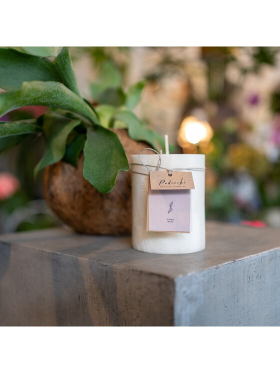 Padowski Artisan Candles Padowski Artisan Candles Świeca klasyczna piżmo Biały