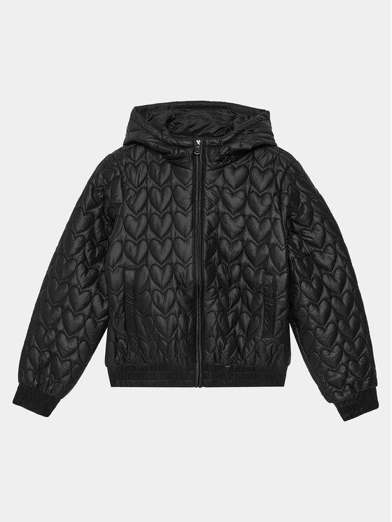 OVS OVS Μπουφάν μεταβατικό 1834424 Μαύρο Regular Fit