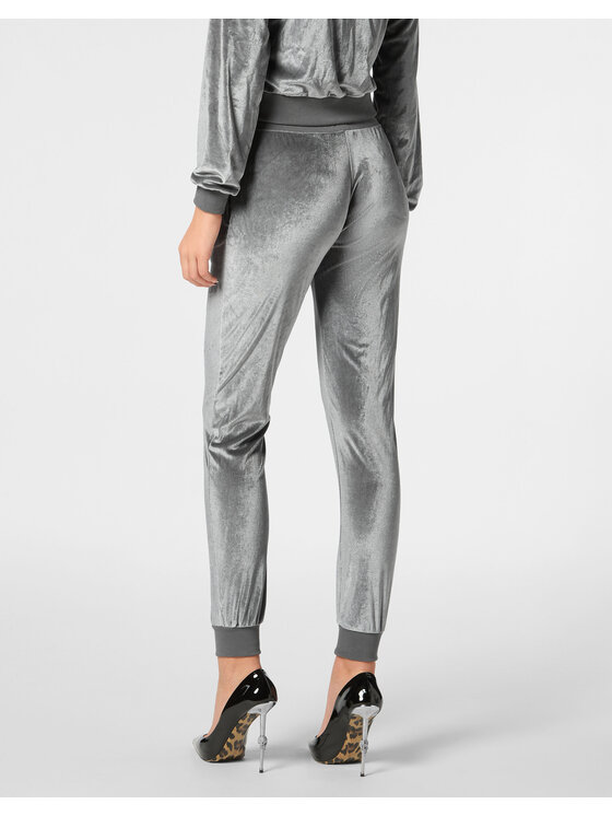 PHILIPP PLEIN PHILIPP PLEIN Joggers kalhoty 9543 Šedá Regular Fit