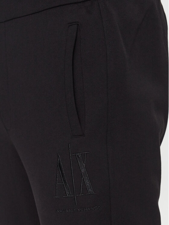 Armani Exchange Armani Exchange Pantaloni da tuta 8NZPPQ ZJ1ZZ 5237 Nero Regular Fit